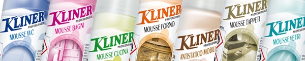 KLINER®: La nuova linea di detergenti aerosol in schiuma